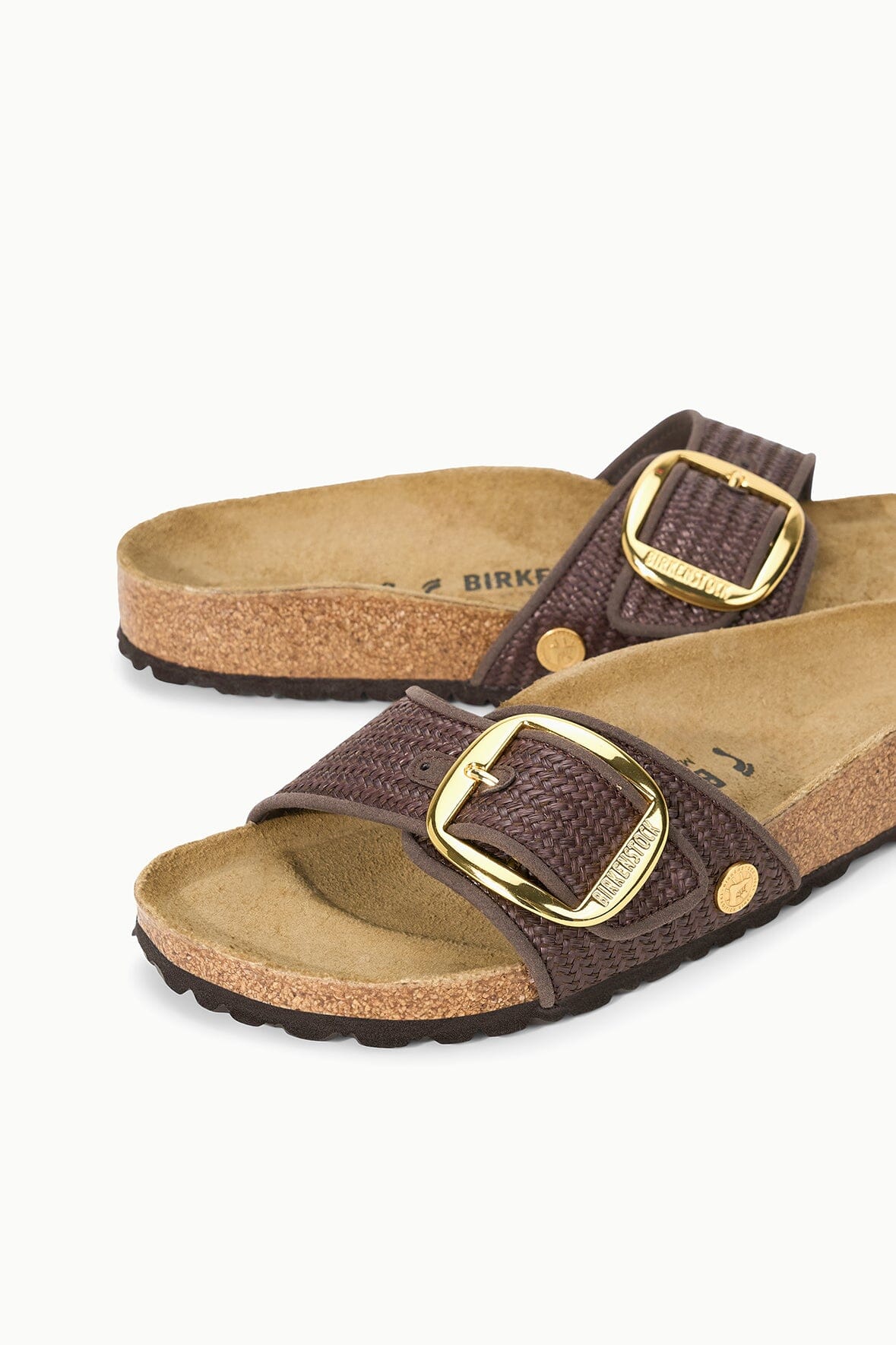 Birkenstock Madrid Big Buckle | Raffia Carafe — 5