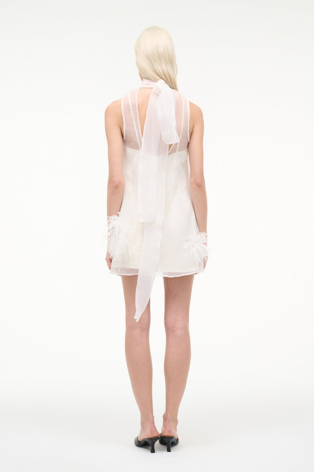 Albee Mini Dress | White — 1