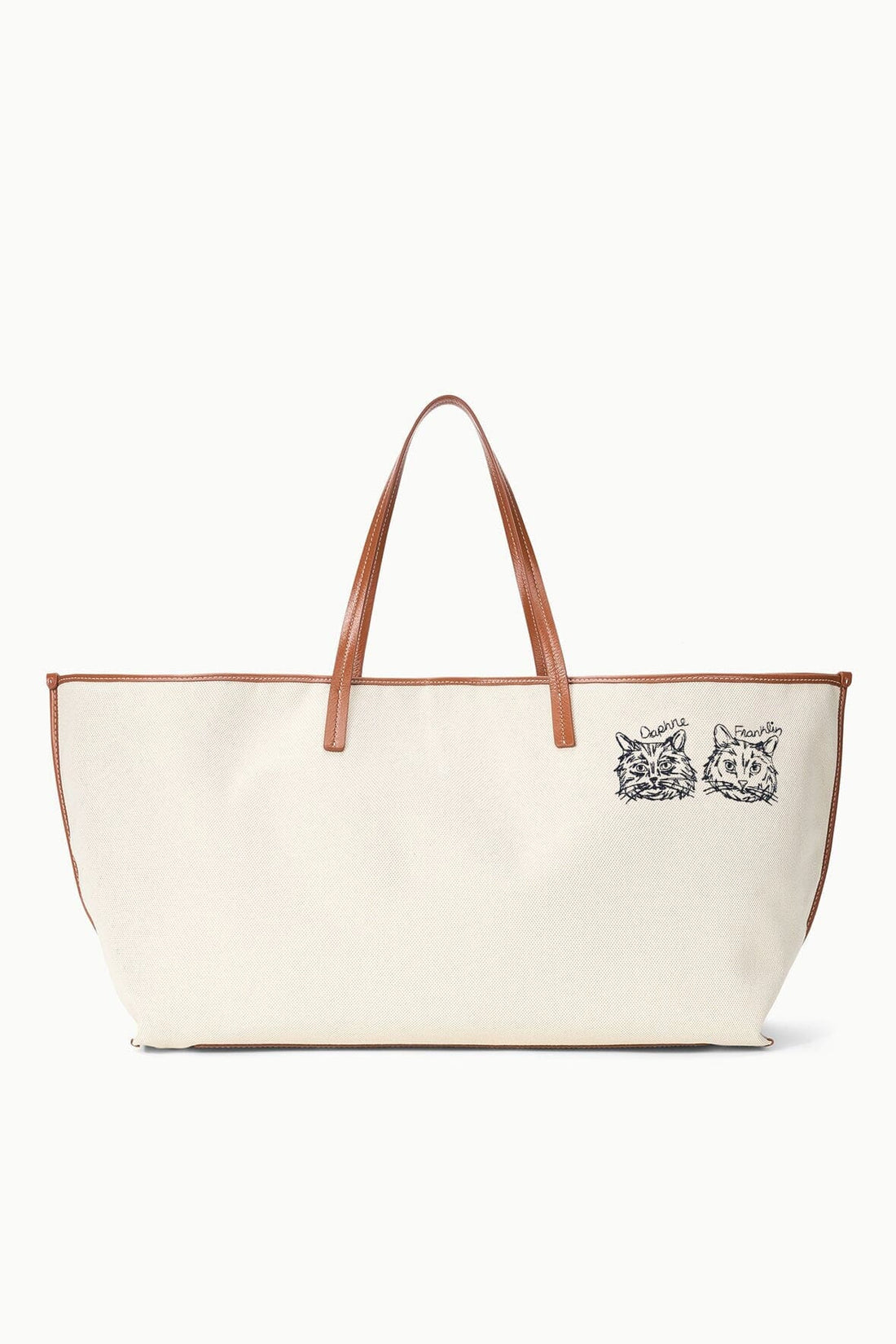 Custom STAUD x C.Bonz Christos Tote | Cream Tan — 1