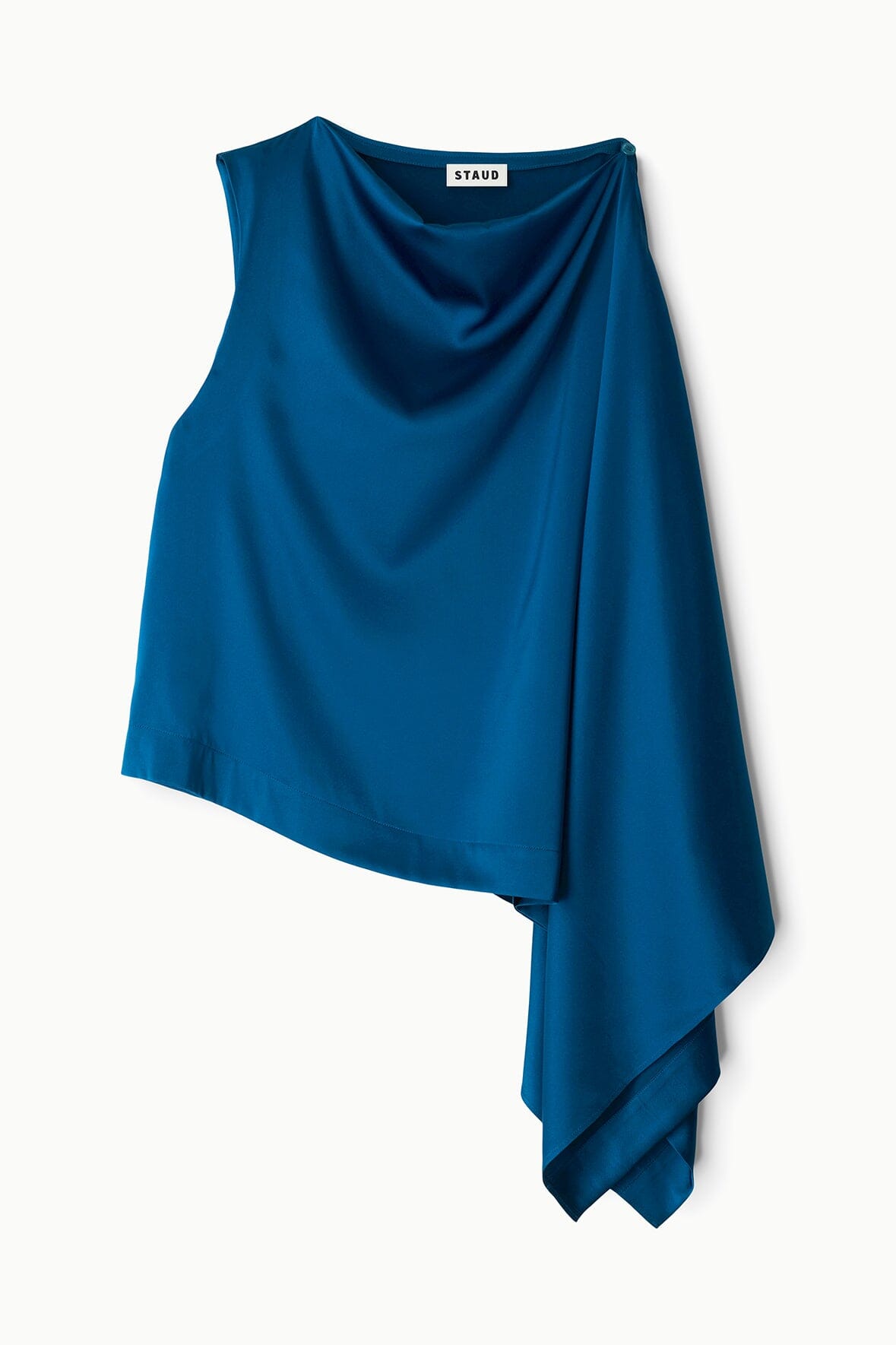 Sabina Silk Top | Harbor — 6