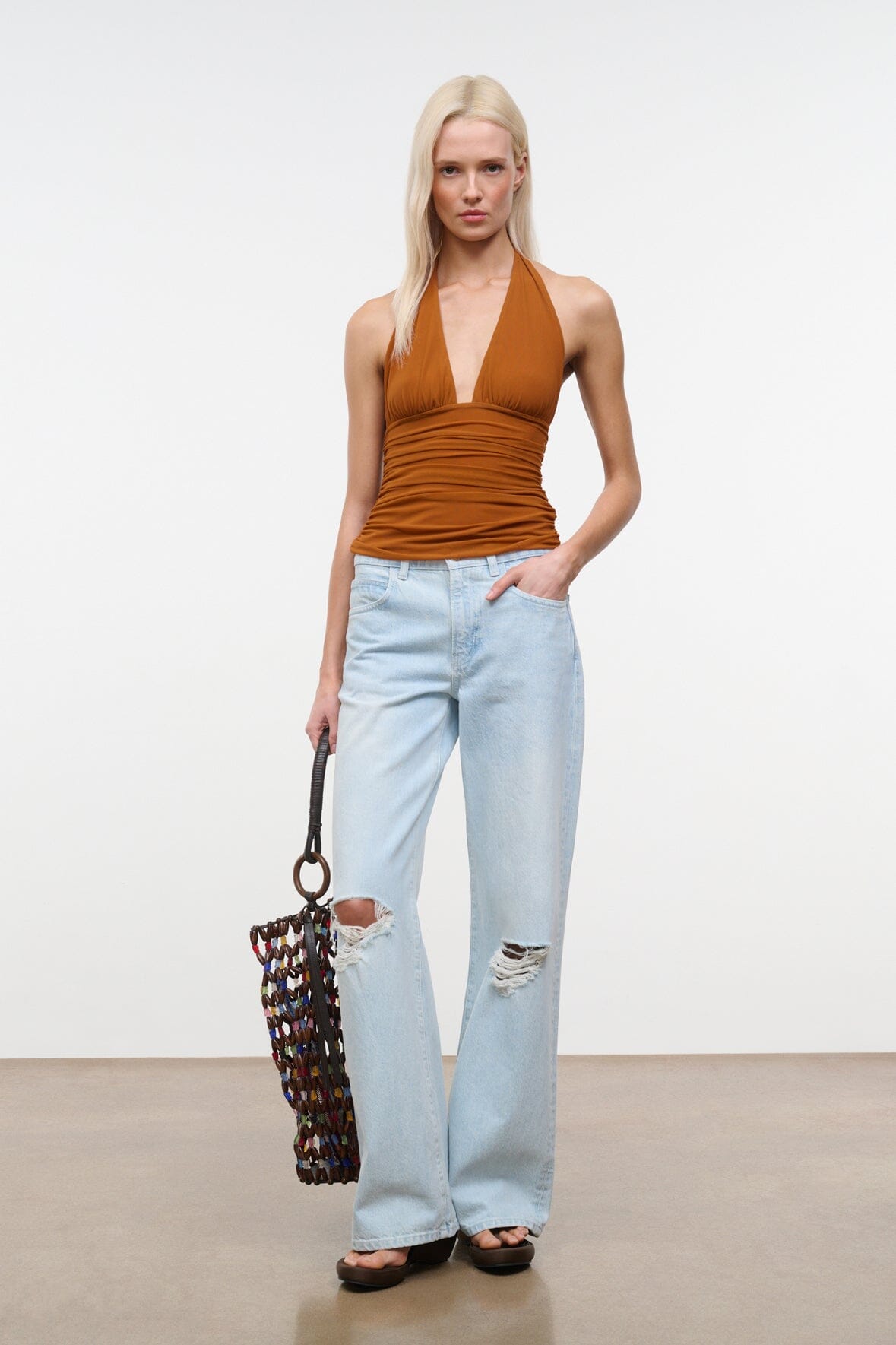 Alessandra Top | Cocoa Butter — 3