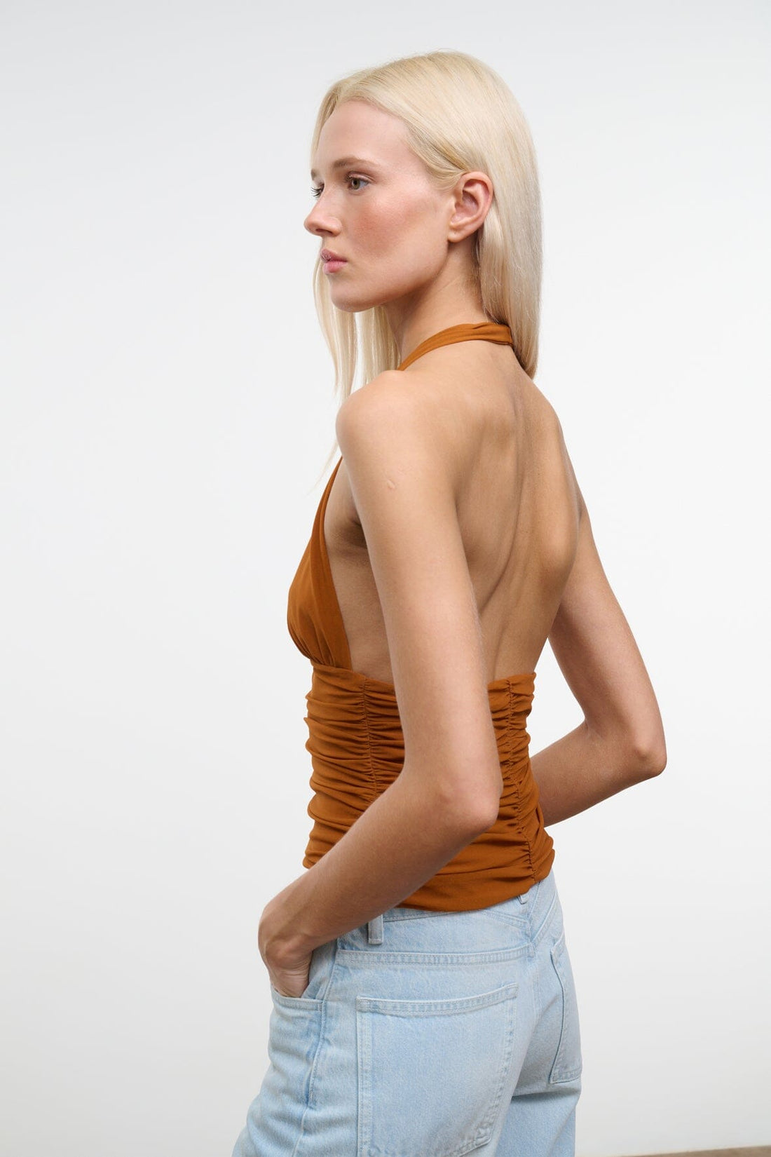 Alessandra Top | Cocoa Butter — 1