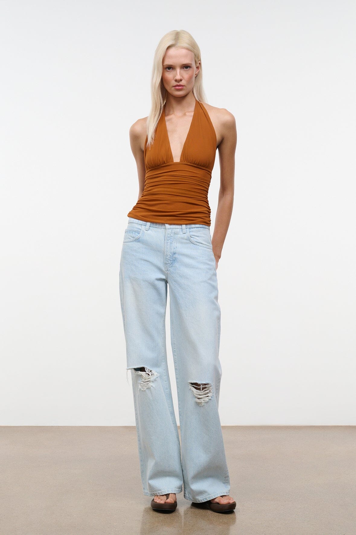 Alessandra Top | Cocoa Butter — 5