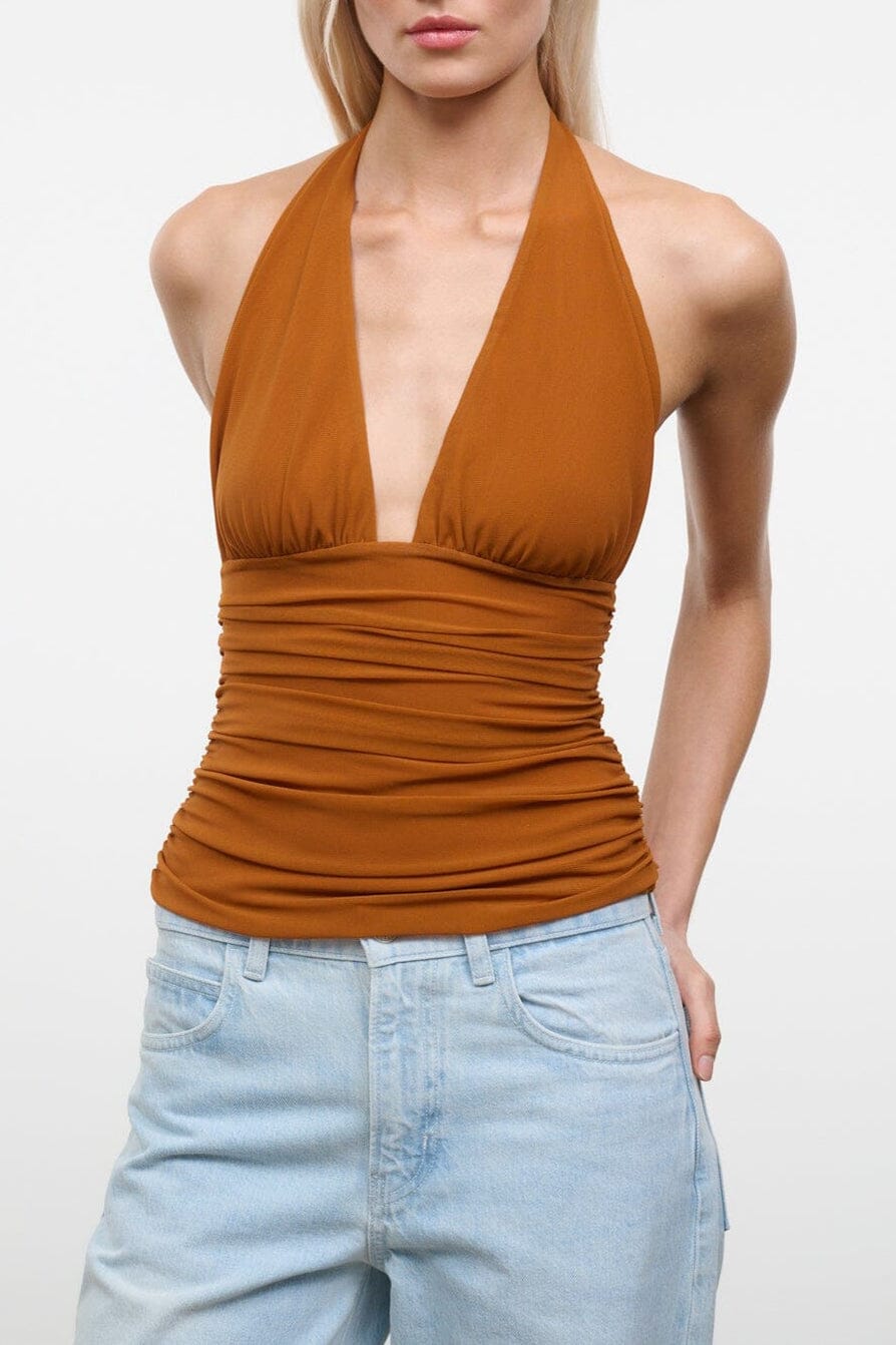Alessandra Top | Cocoa Butter — 1