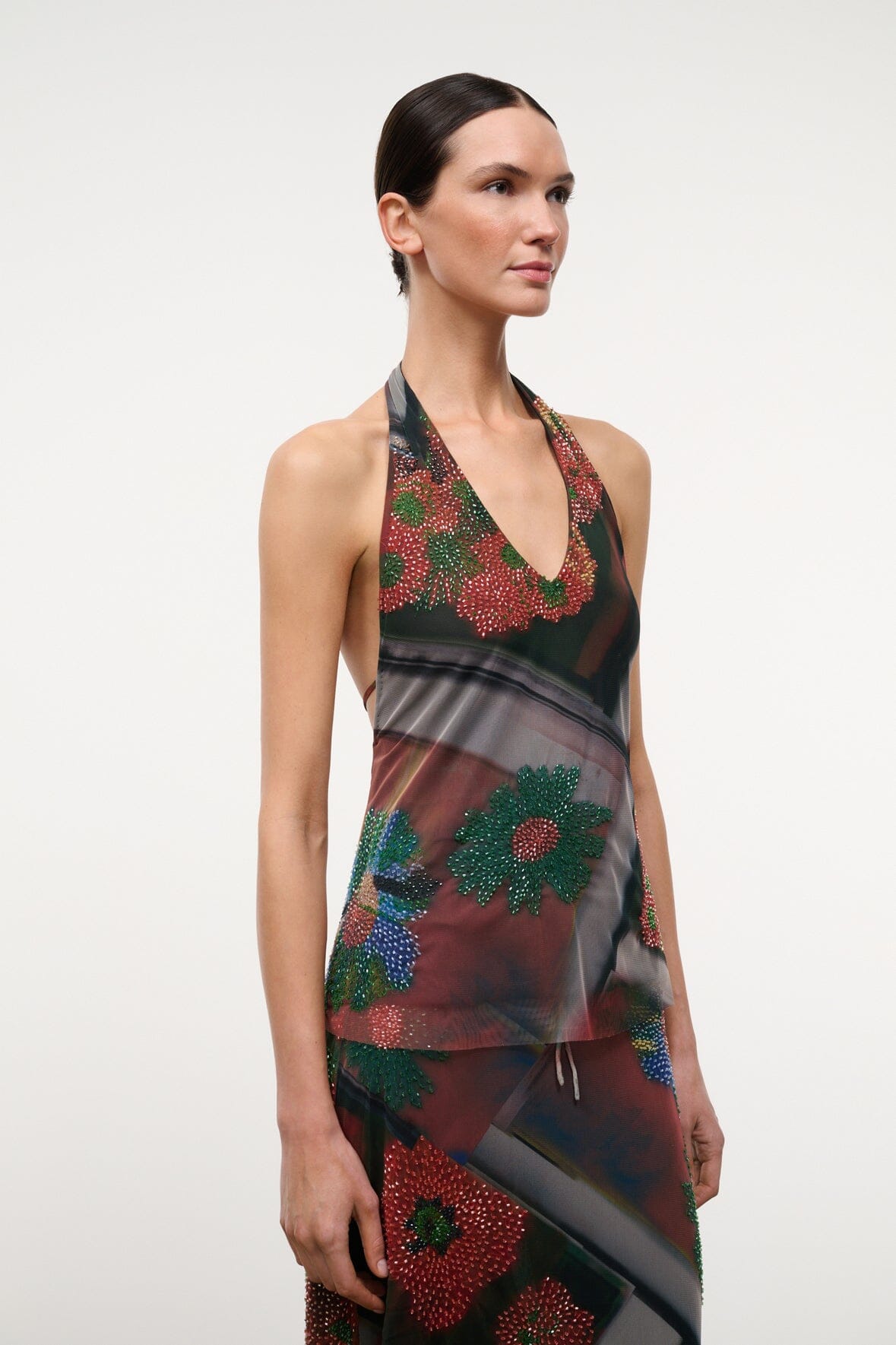 Felice Top | Beaded Superbloom Scarf — 7