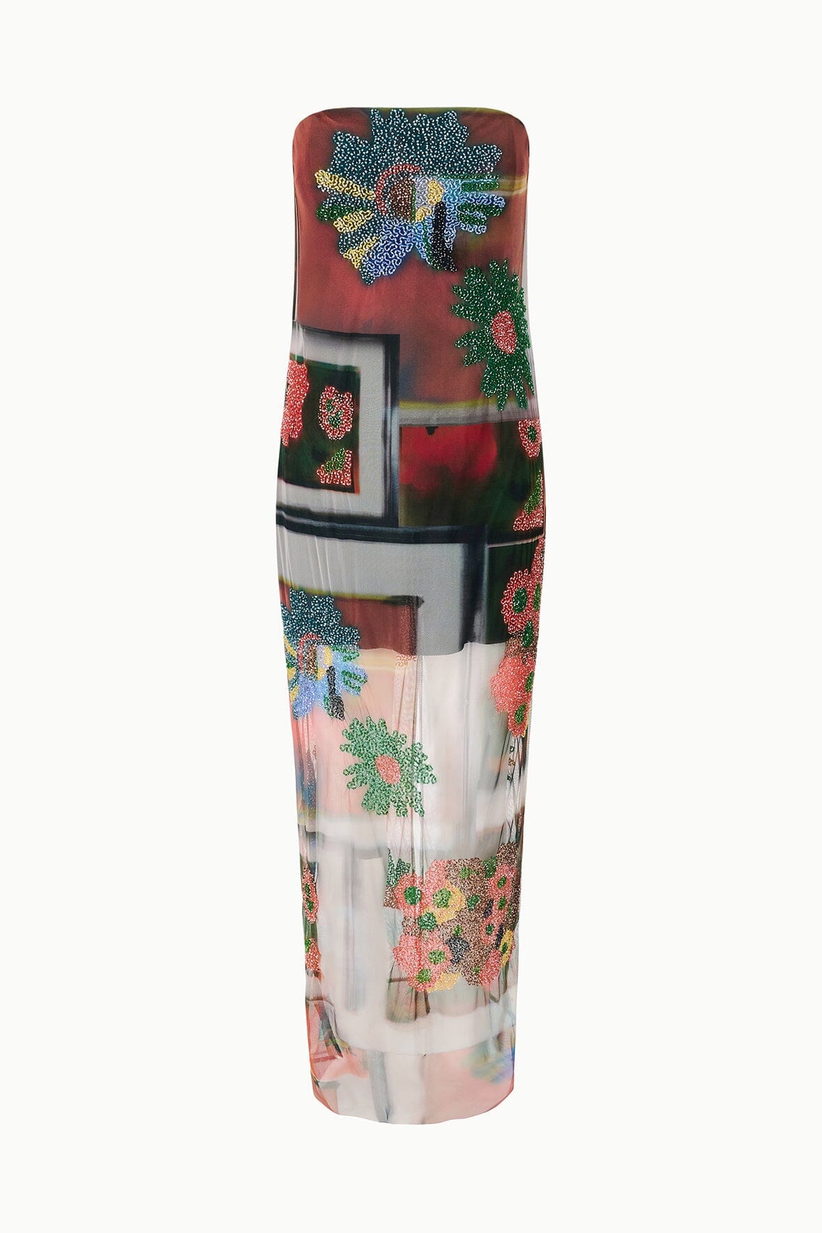 Liliana Dress | Beaded Superbloom Scarf — 8