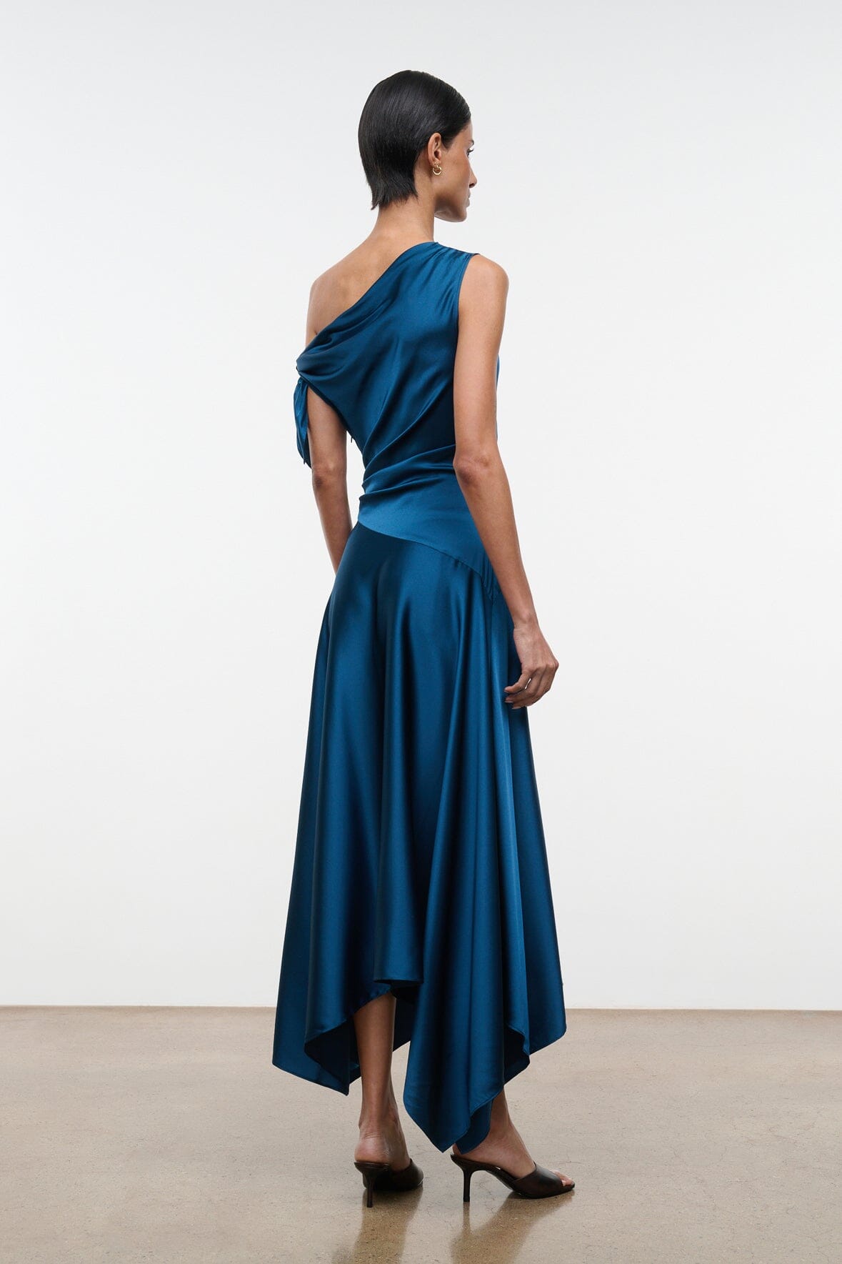Portia Silk Dress | Harbor — 4