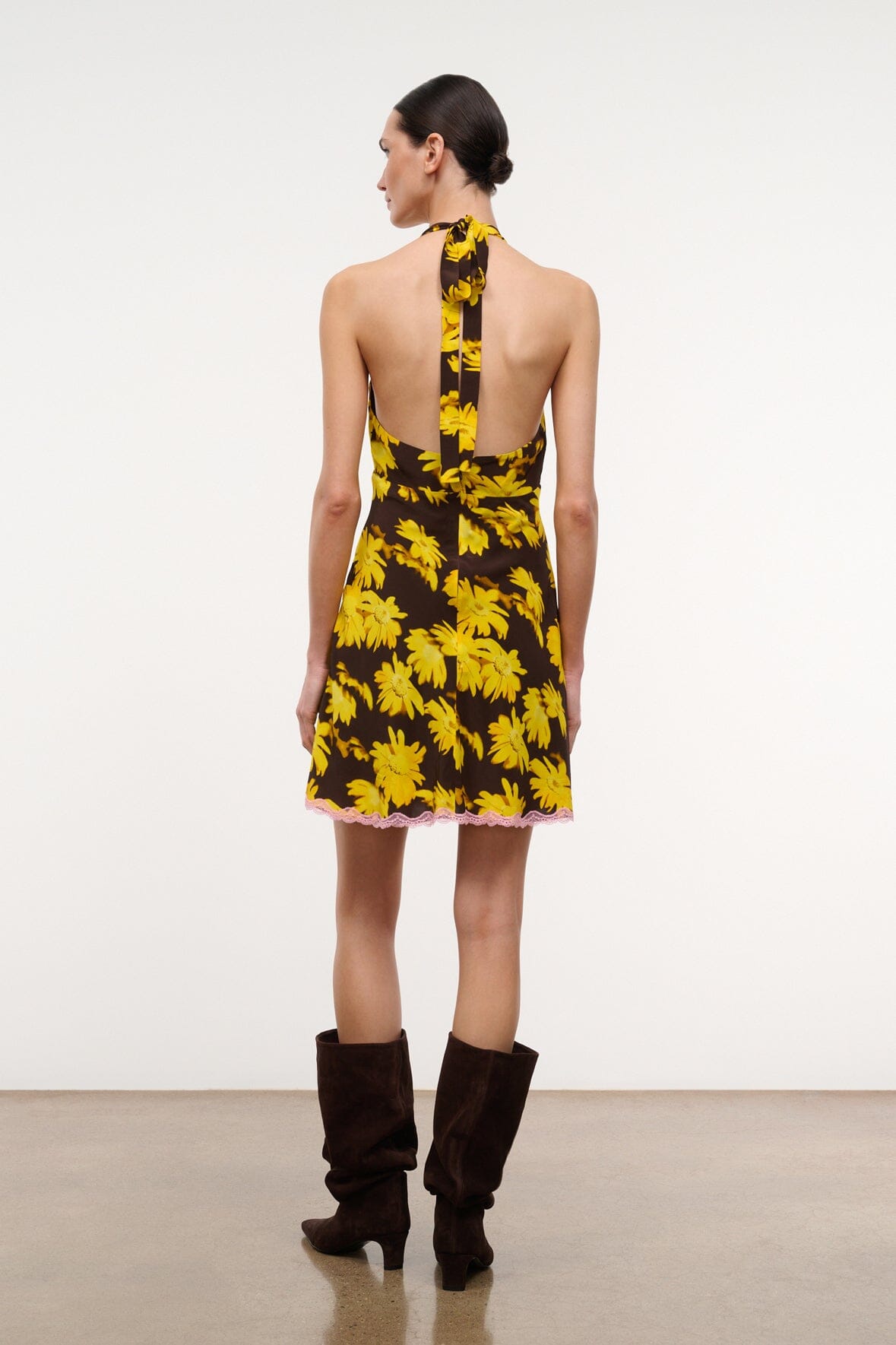 Lucca Mini Dress | Golden Daisy — 4