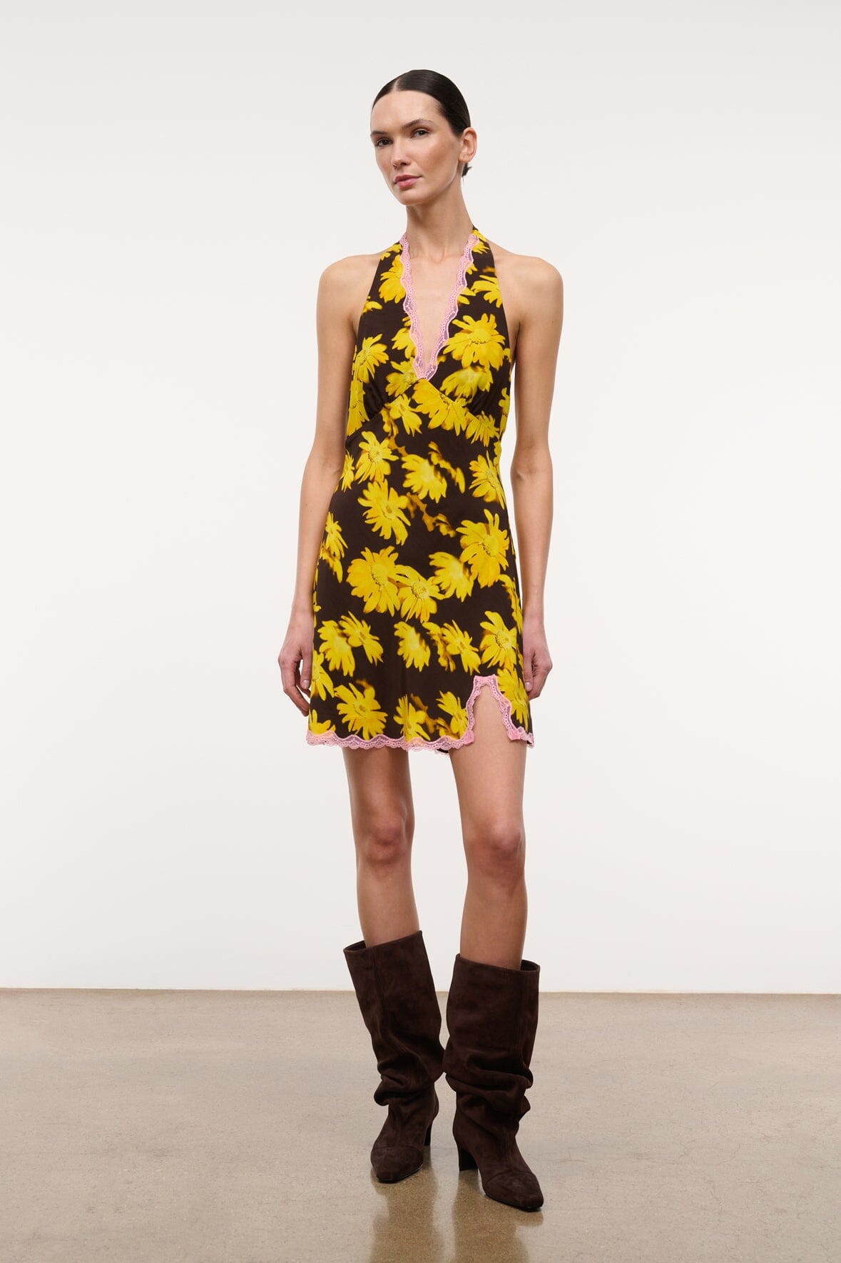 Lucca Mini Dress | Golden Daisy — 5