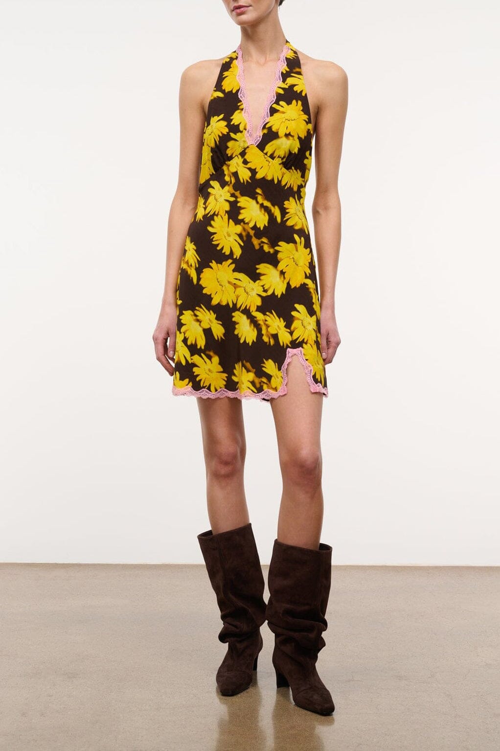 Lucca Mini Dress | Golden Daisy — 1
