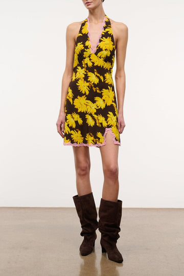 Lucca Mini Dress | Golden Daisy — 1