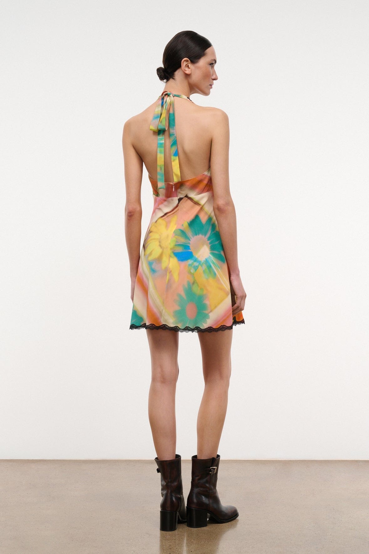 Lucca Mini Dress | Superbloom Scarf — 4
