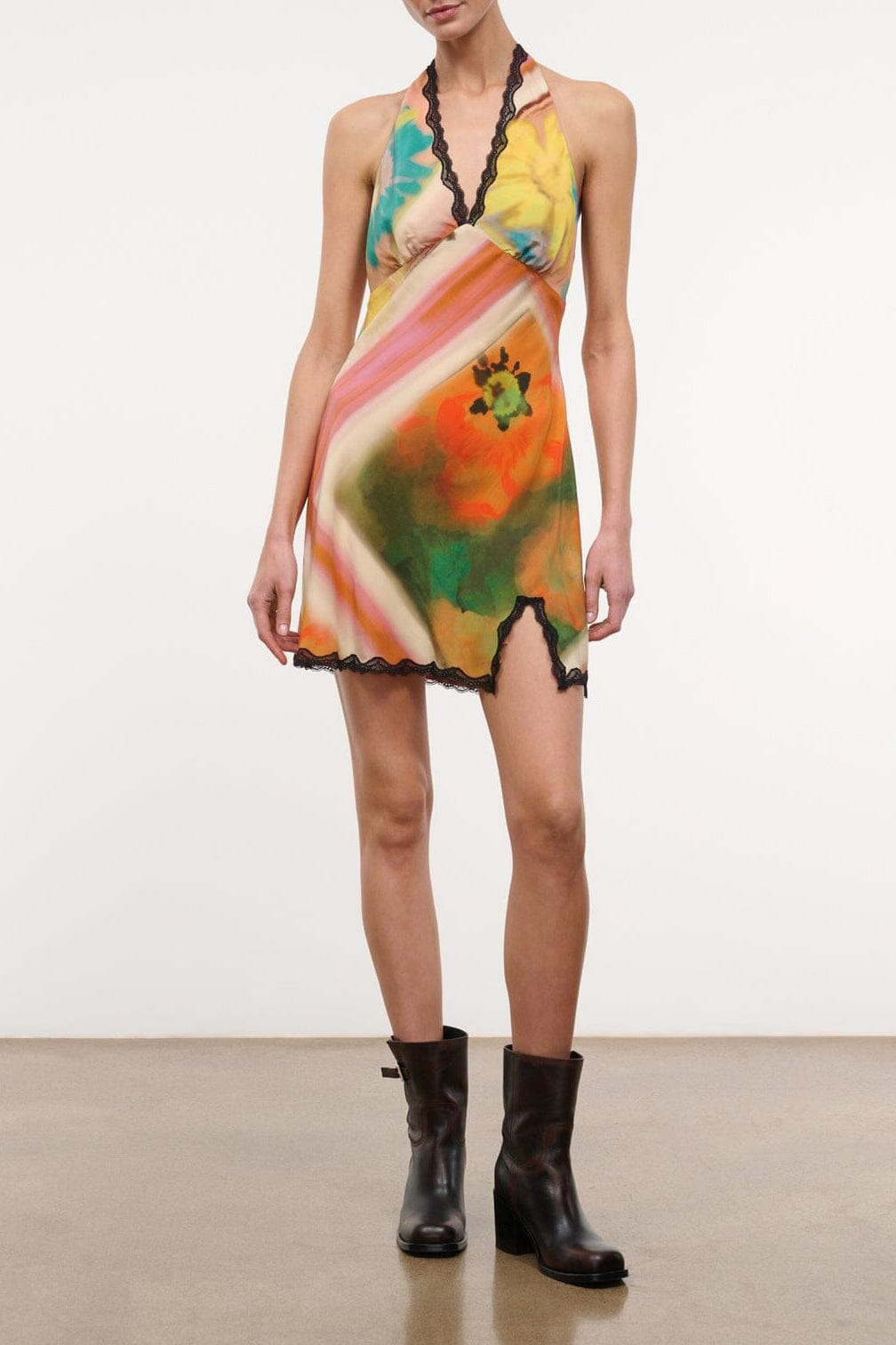 Lucca Mini Dress | Superbloom Scarf — 1