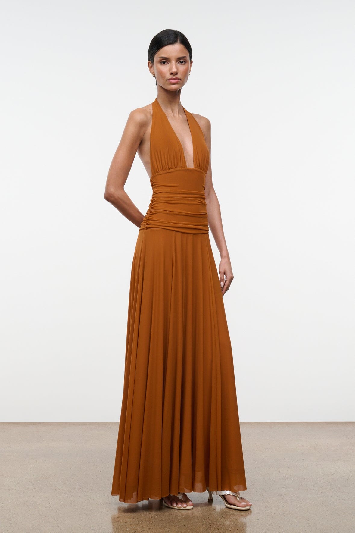 Alessandra Dress | Cocoa Butter — 3