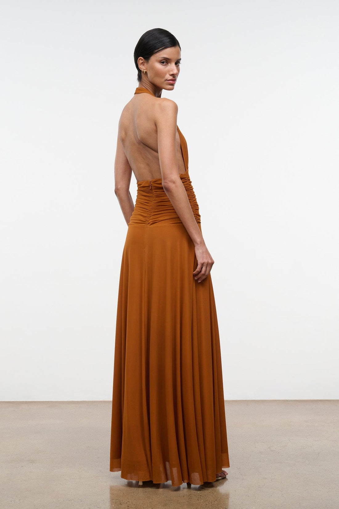 Alessandra Dress | Cocoa Butter — 1