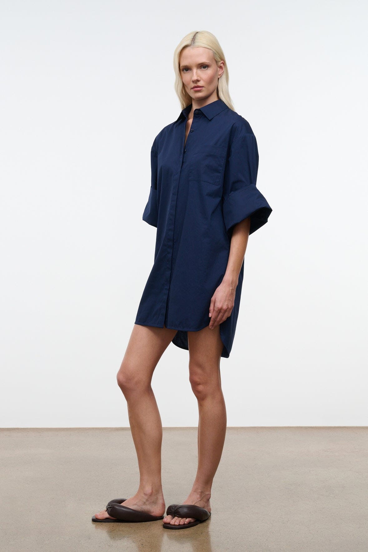 Nico Dress | Navy — 2