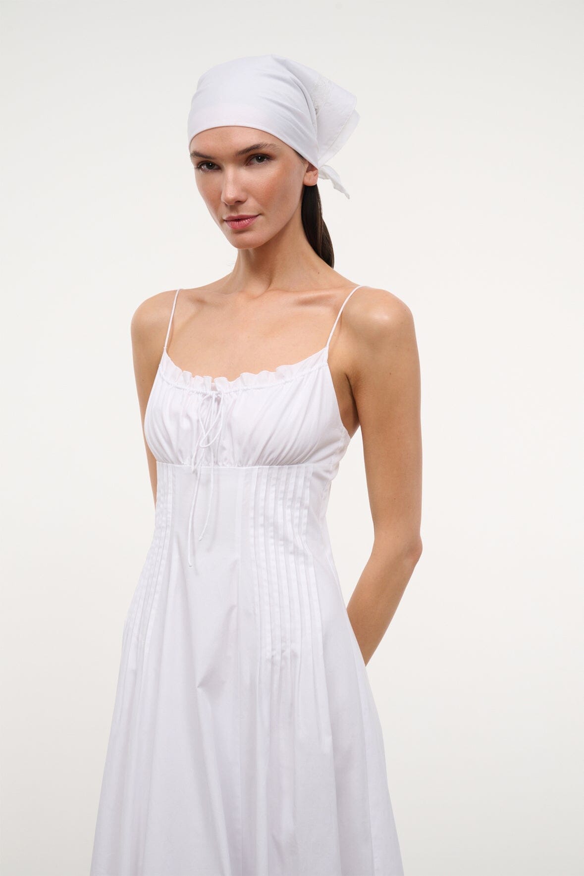 Margi Dress | White — 2