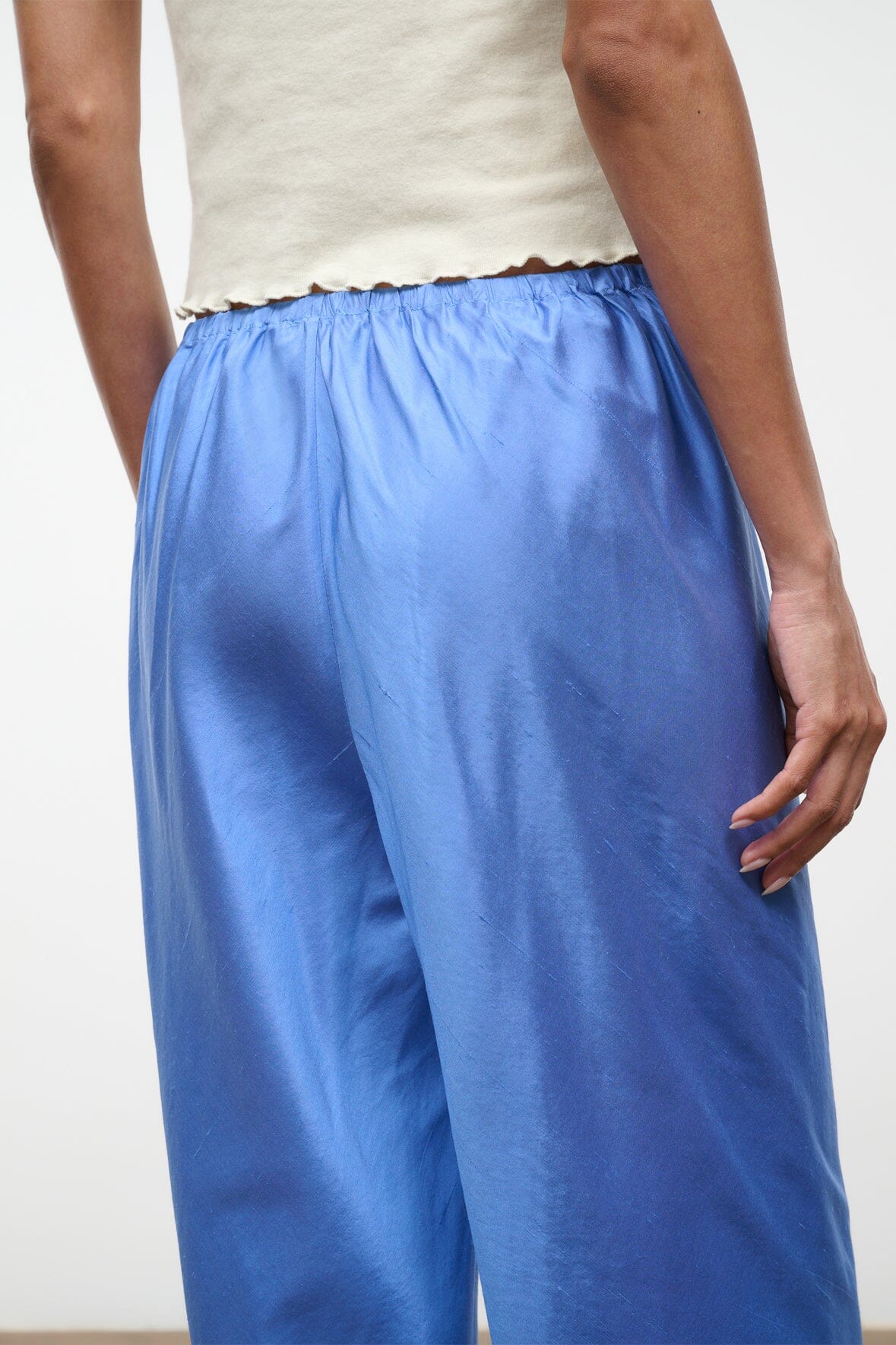 Stroll Silk Dupioni Pant | Coast — 6