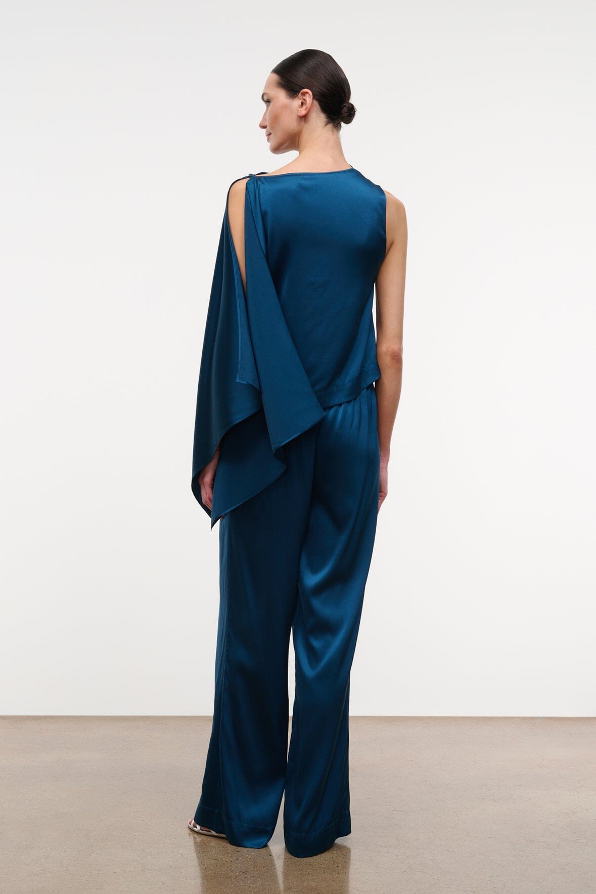 Stroll Silk Pant | Harbor — 3