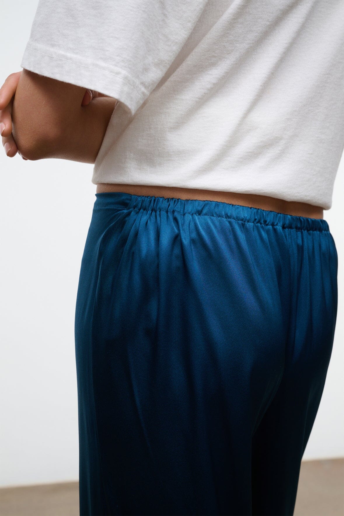Stroll Silk Pant | Harbor — 10