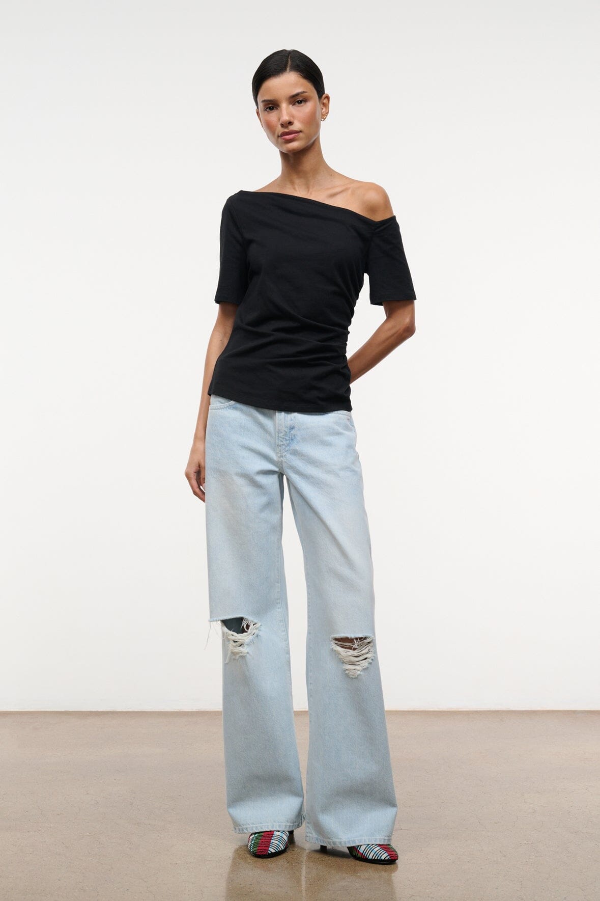 Carine Top | Black — 7