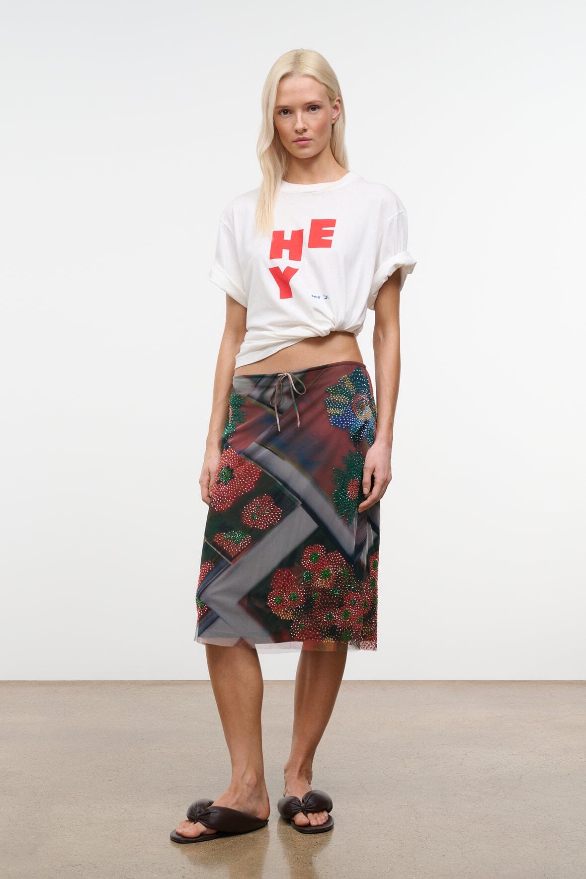 Lucia Skirt | Beaded Superbloom Scarf — 3