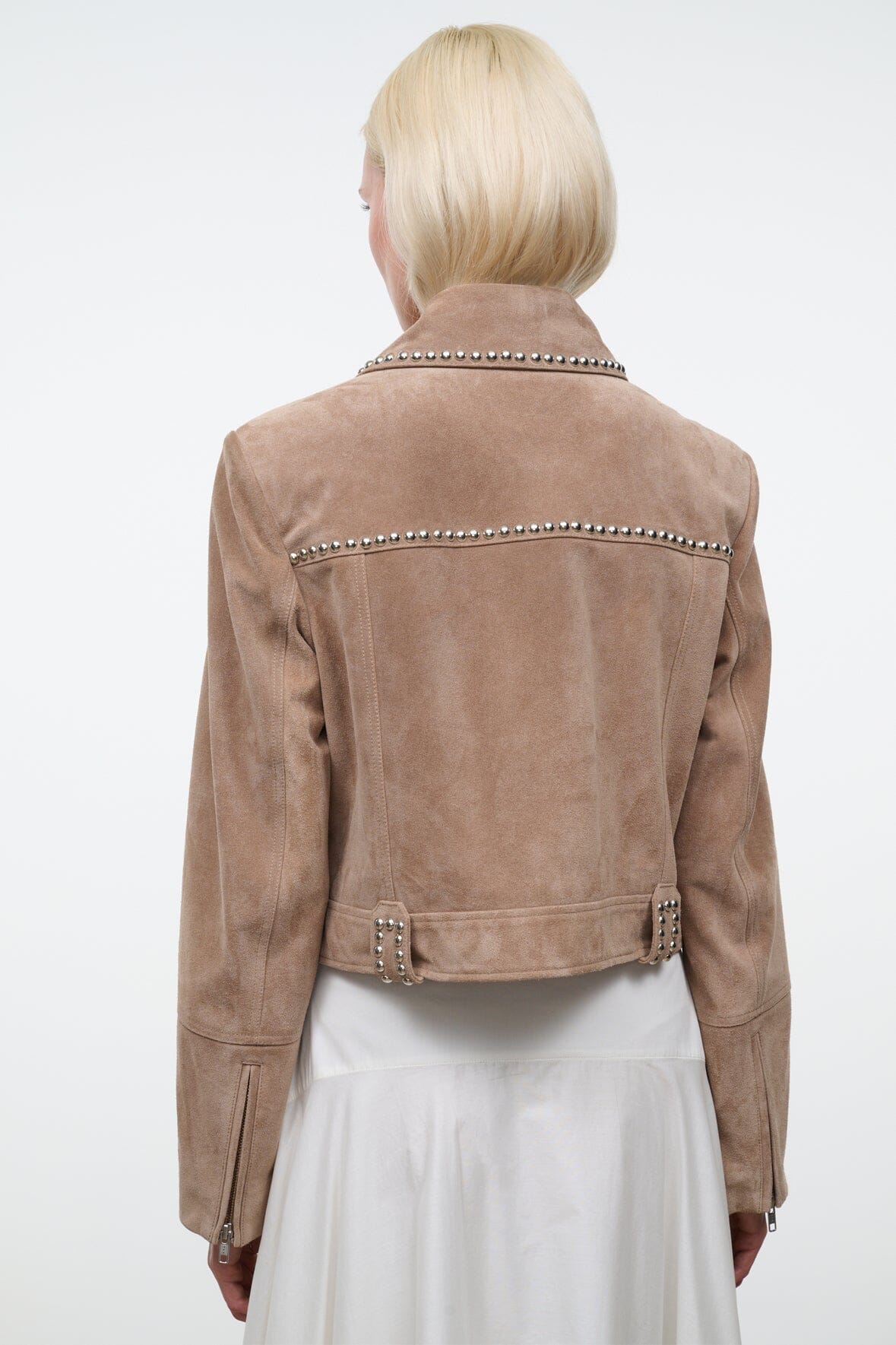 Hugo Suede Jacket | Dune — 7