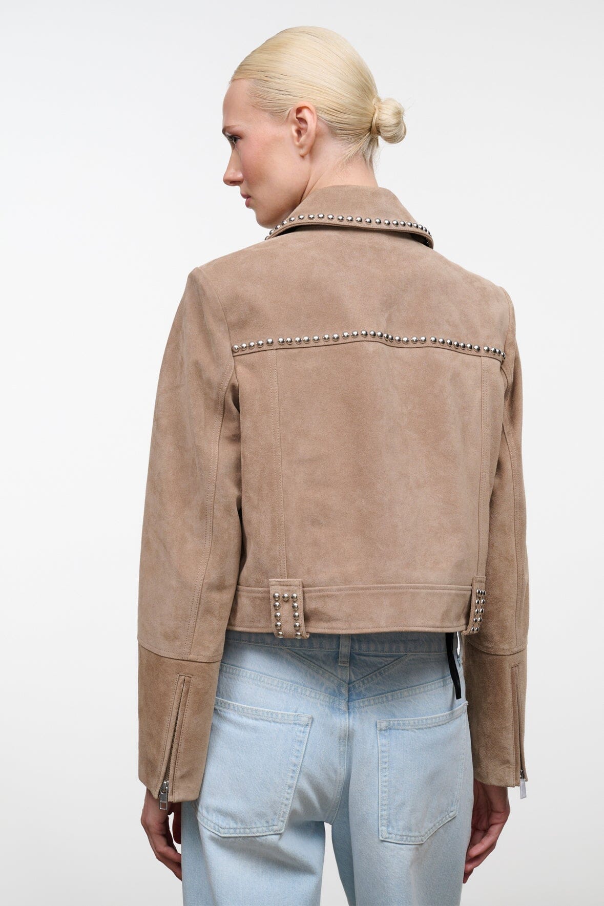 Hugo Suede Jacket | Dune — 4