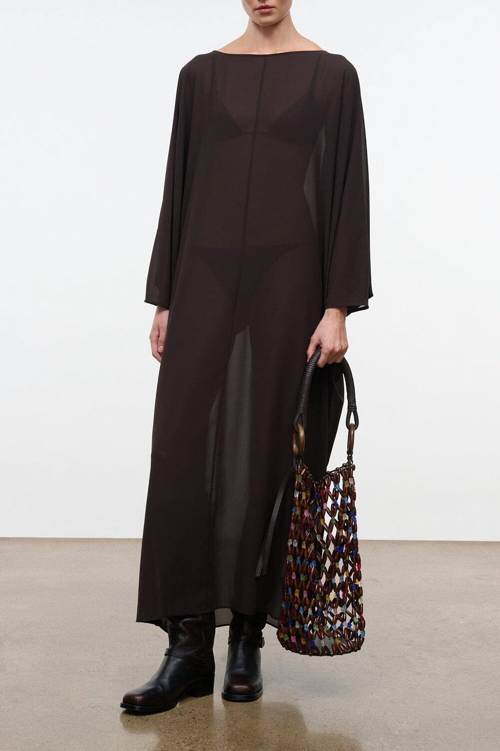 Nour Dress | Espresso — 1