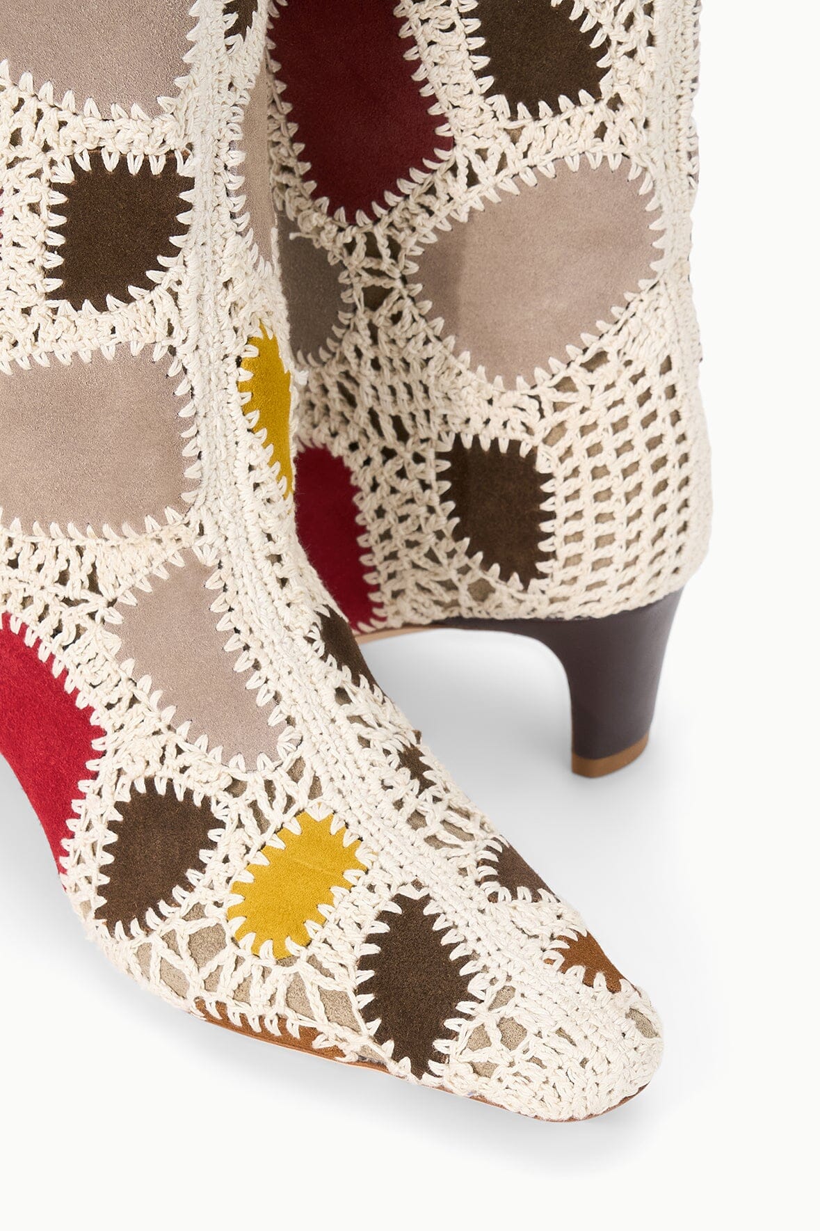 Wally Boot | Suede Patchwork — 8