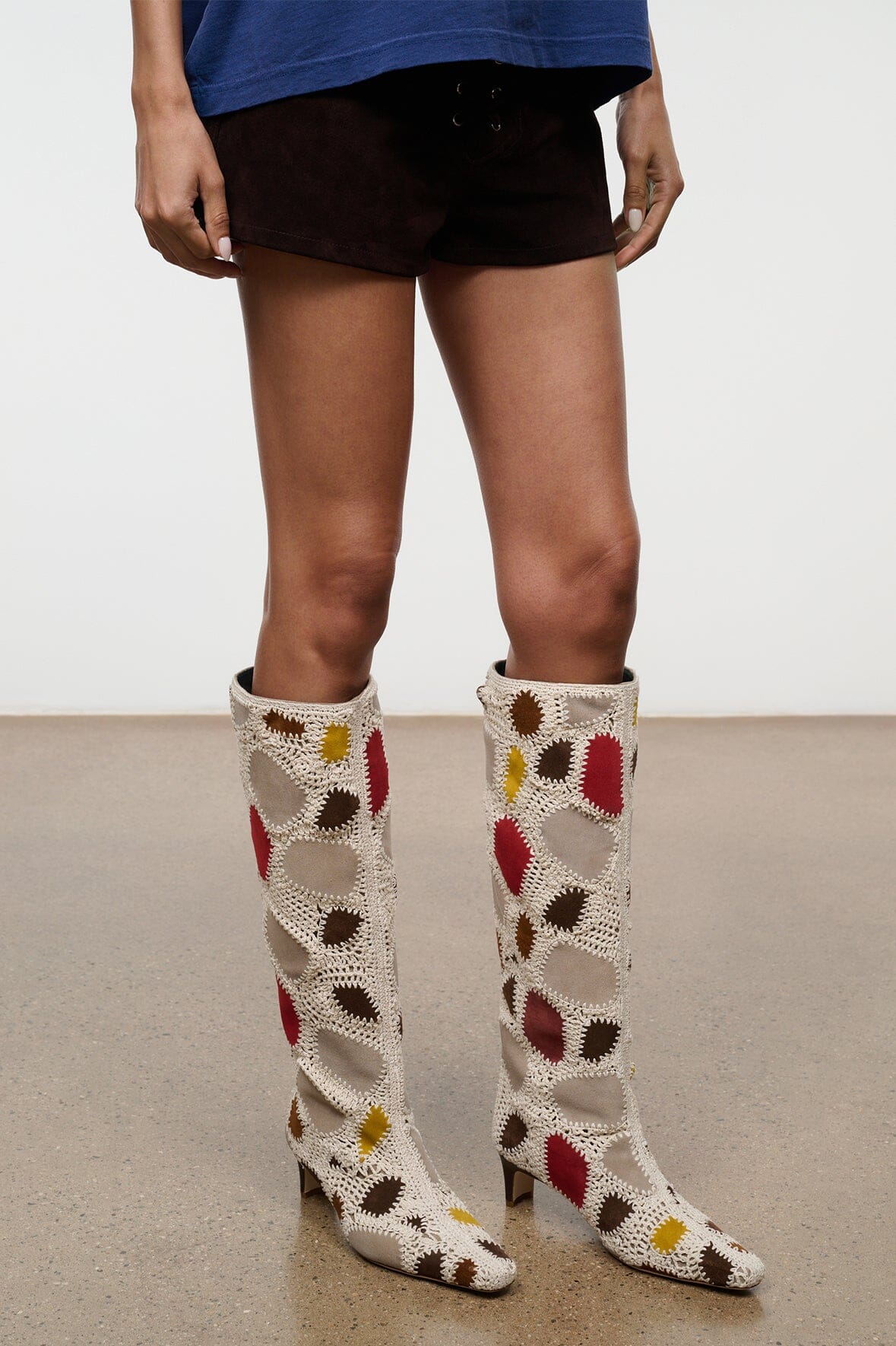 Wally Boot | Suede Patchwork — 5