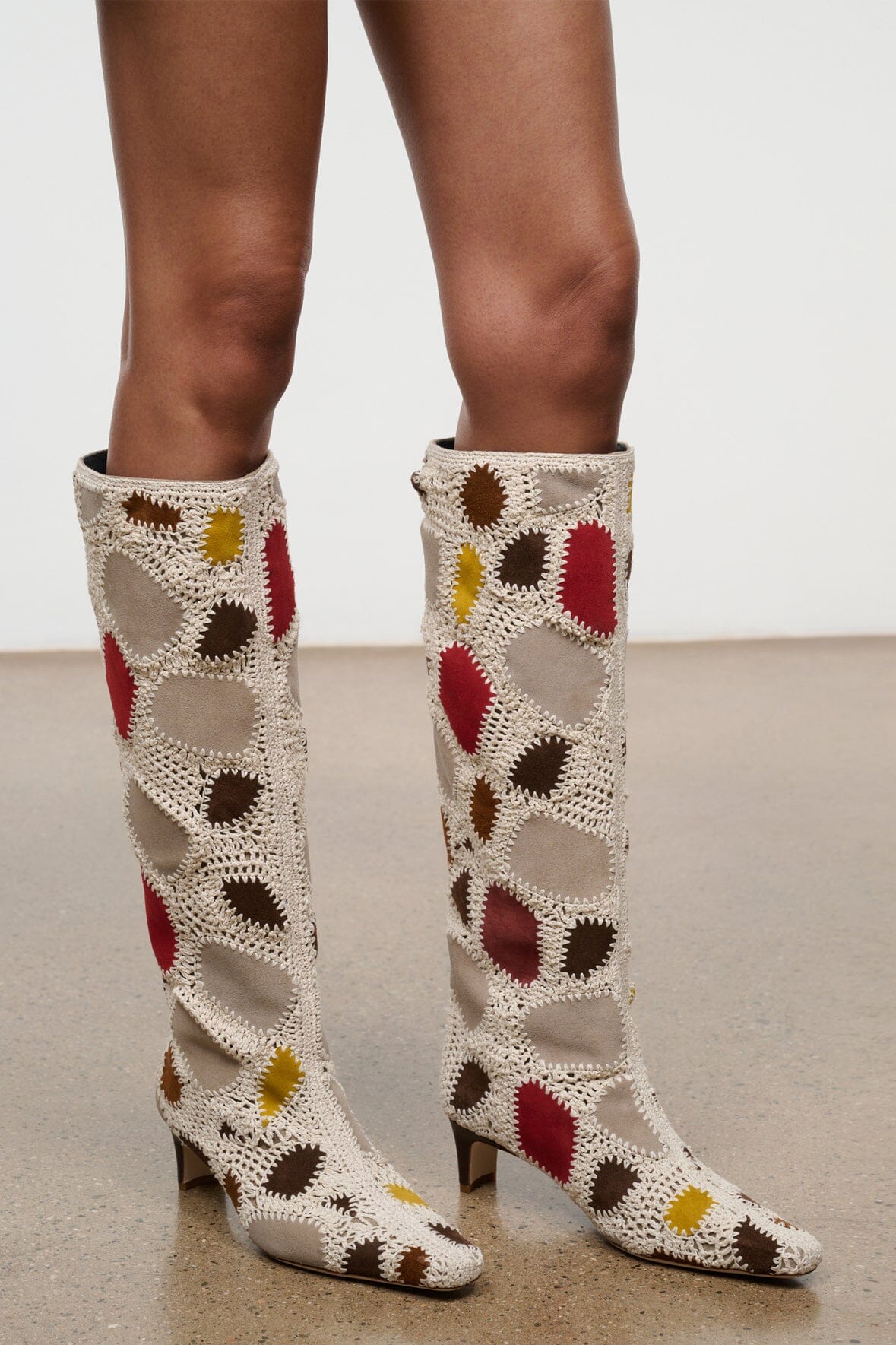Wally Boot | Suede Patchwork — 6