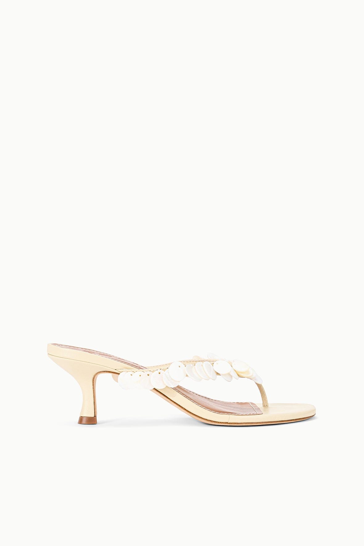 Freja Kitten Heel | Cream — 1