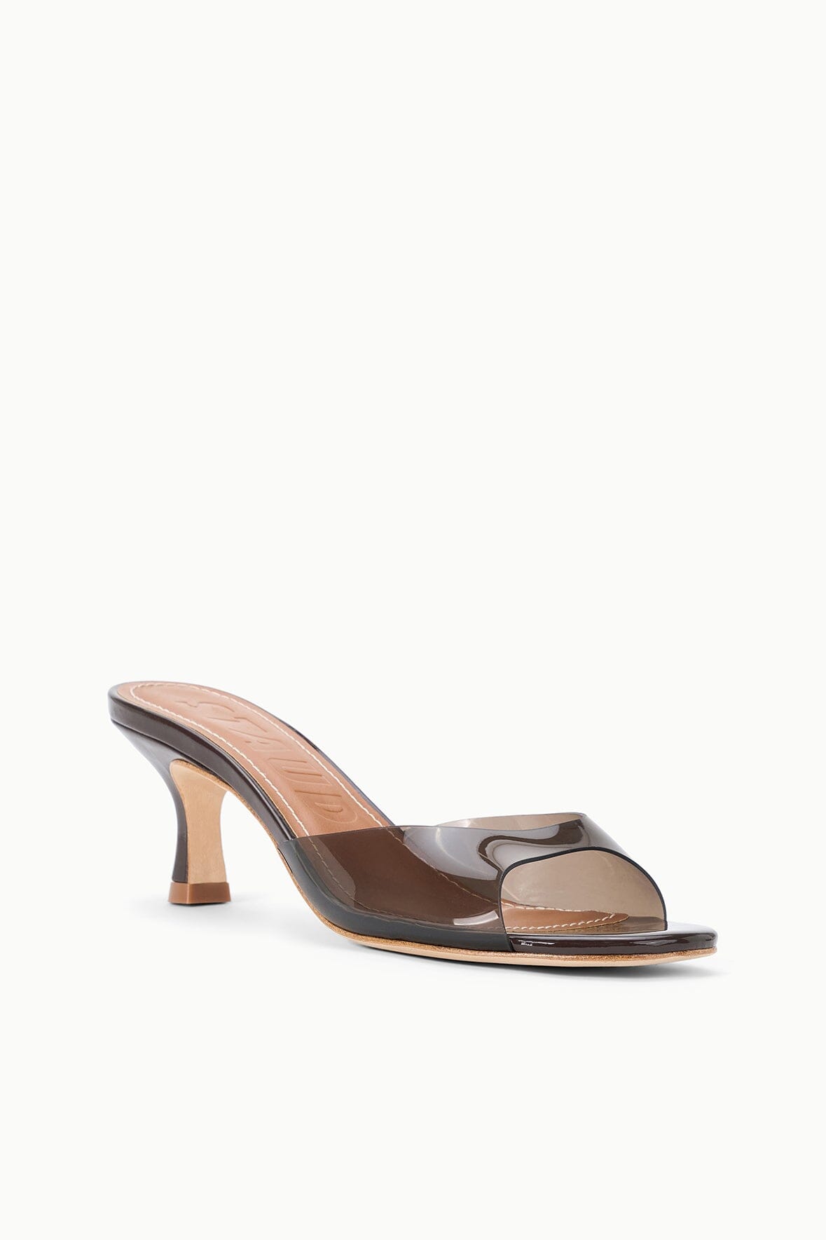 Brigitte Mule | Espresso PVC — 2