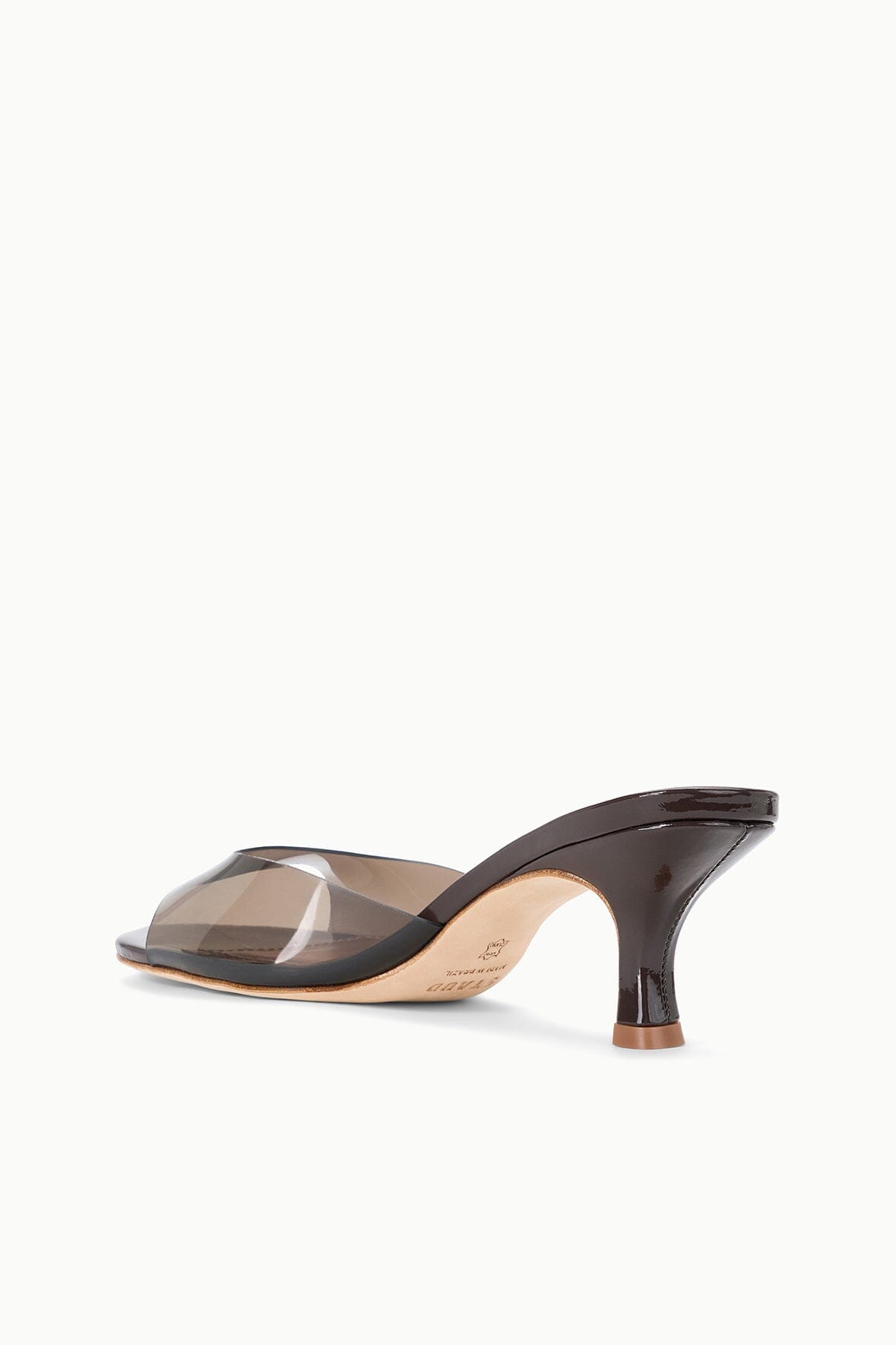 Brigitte Mule | Espresso PVC — 8