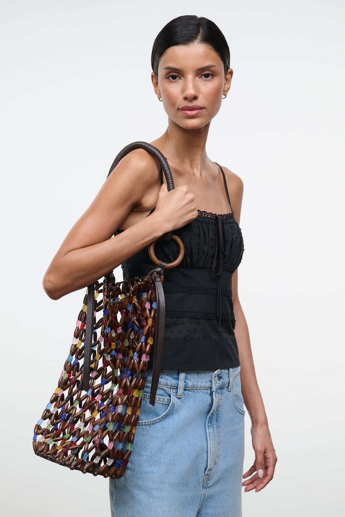 Del Mar Bucket Bag | Sea Glass Multi — 1