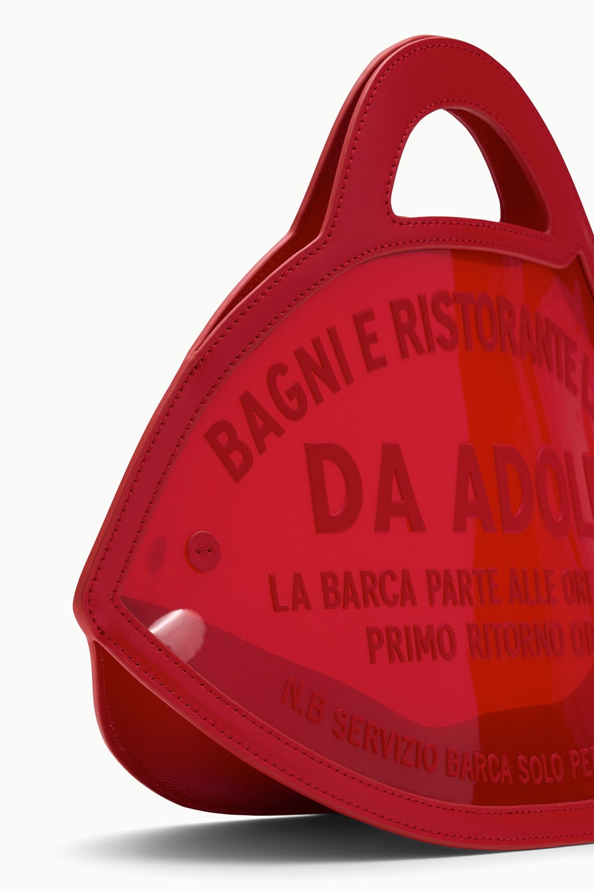 Cleo Fish Bag x Da Adolfo | Red Rose — 6