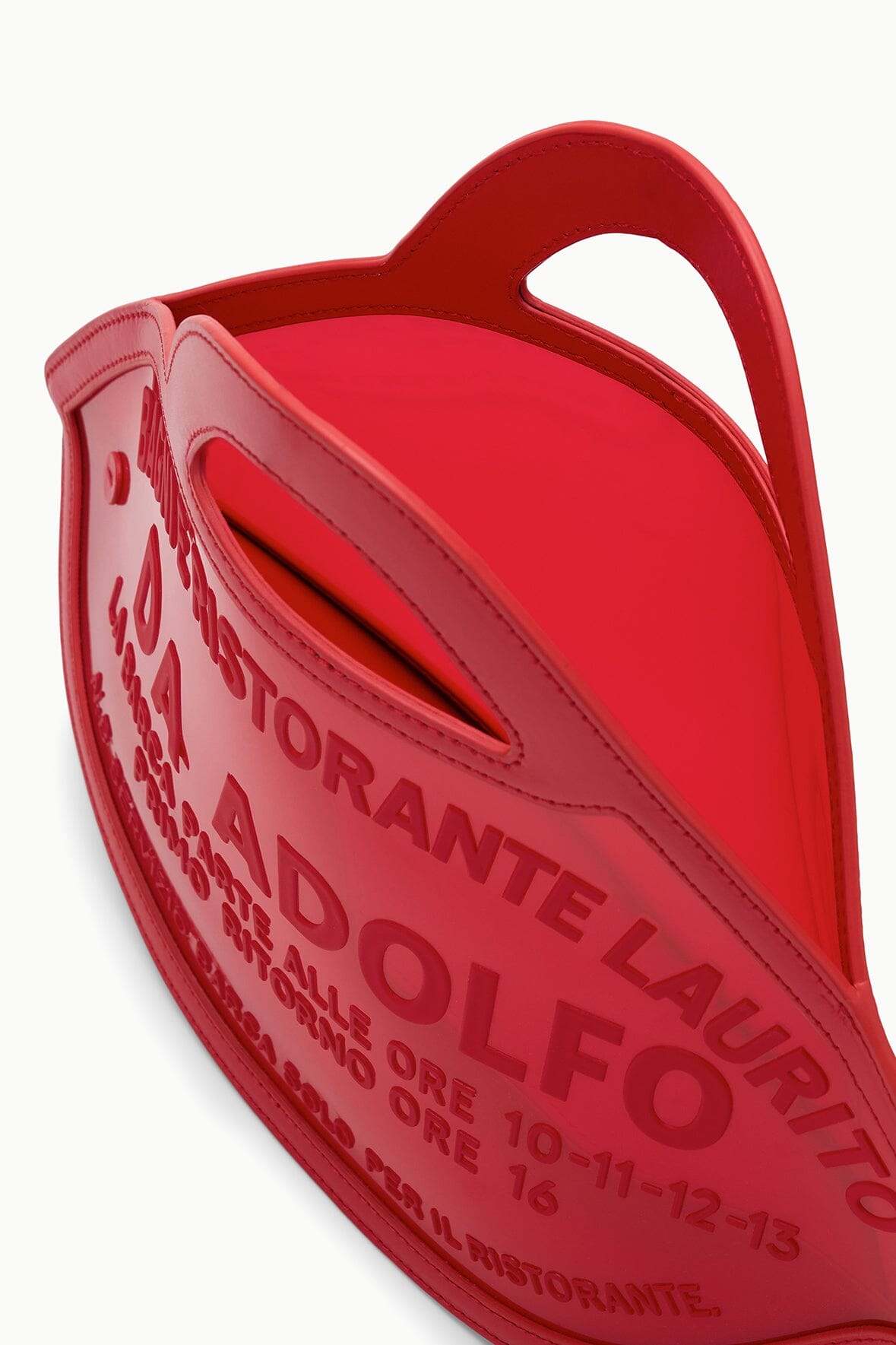 Cleo Fish Bag x Da Adolfo | Red Rose — 8