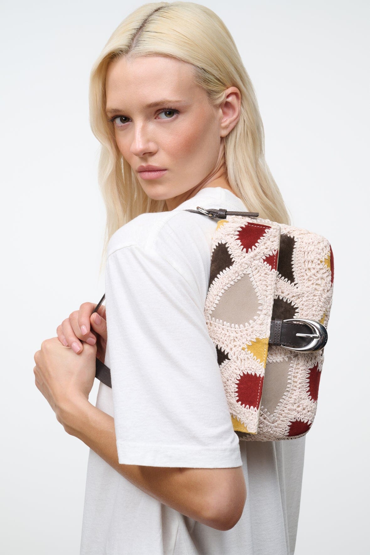 Harlow Bag | Suede Patchwork — 2