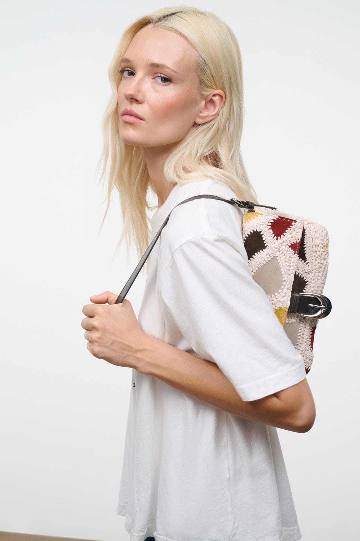Harlow Bag | Suede Patchwork — 4