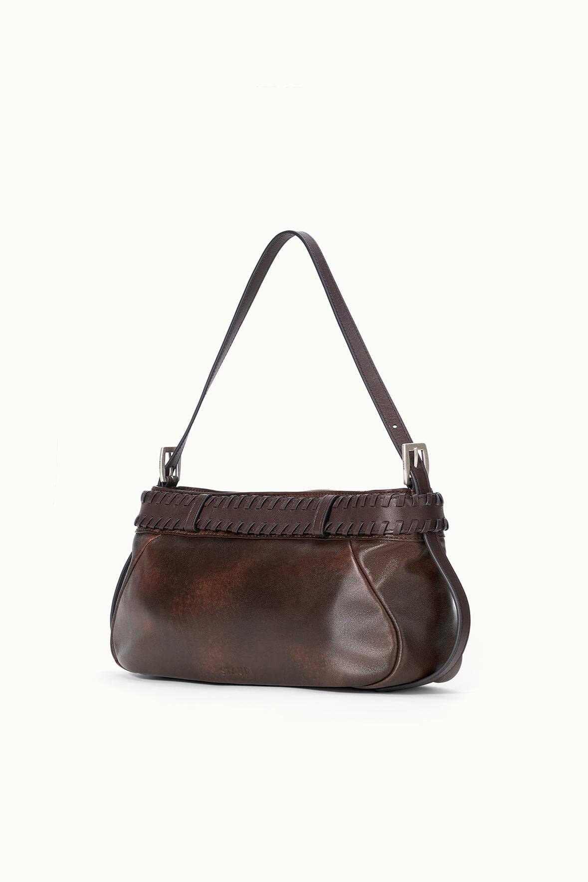 Brooklyn Shoulder Bag | Espresso Distressed — 3