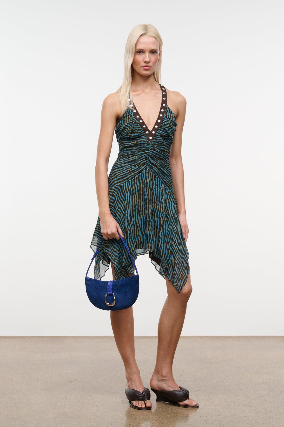 Harlow Crescent Shoulder Bag | Cobalt — 4