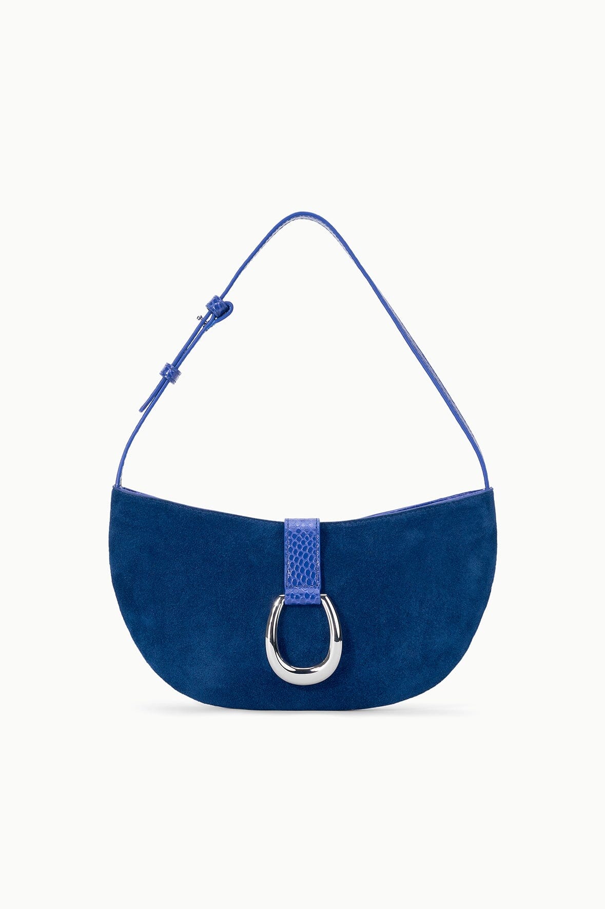 Harlow Crescent Shoulder Bag | Cobalt — 1