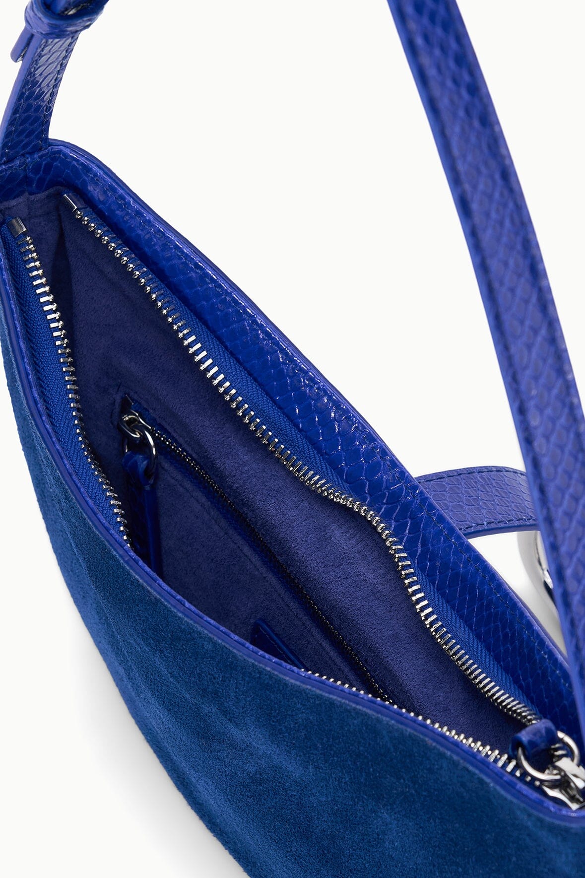 Harlow Crescent Shoulder Bag | Cobalt — 6
