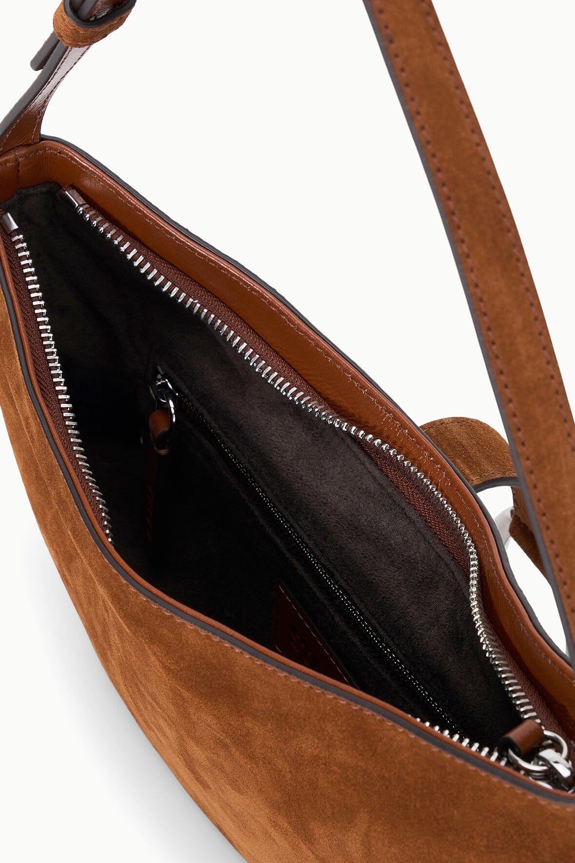 Harlow Crescent Shoulder Bag | Tabac — 7