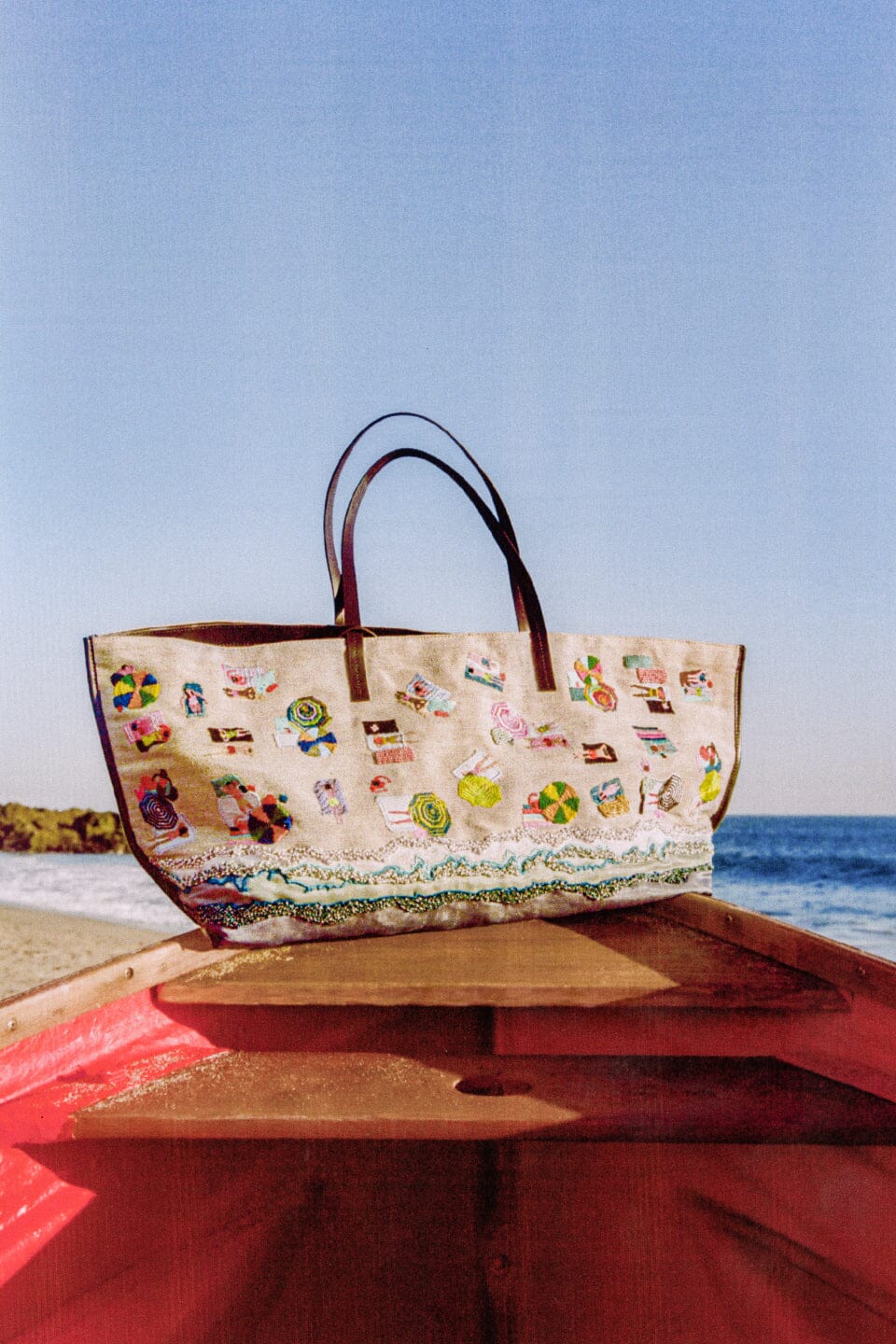 Christos Large Tote | Beach Day — 1