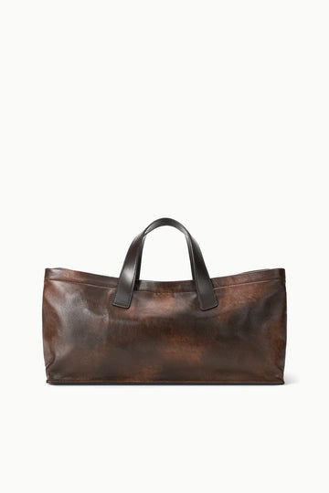 Port Tote | Espresso Distressed — 1