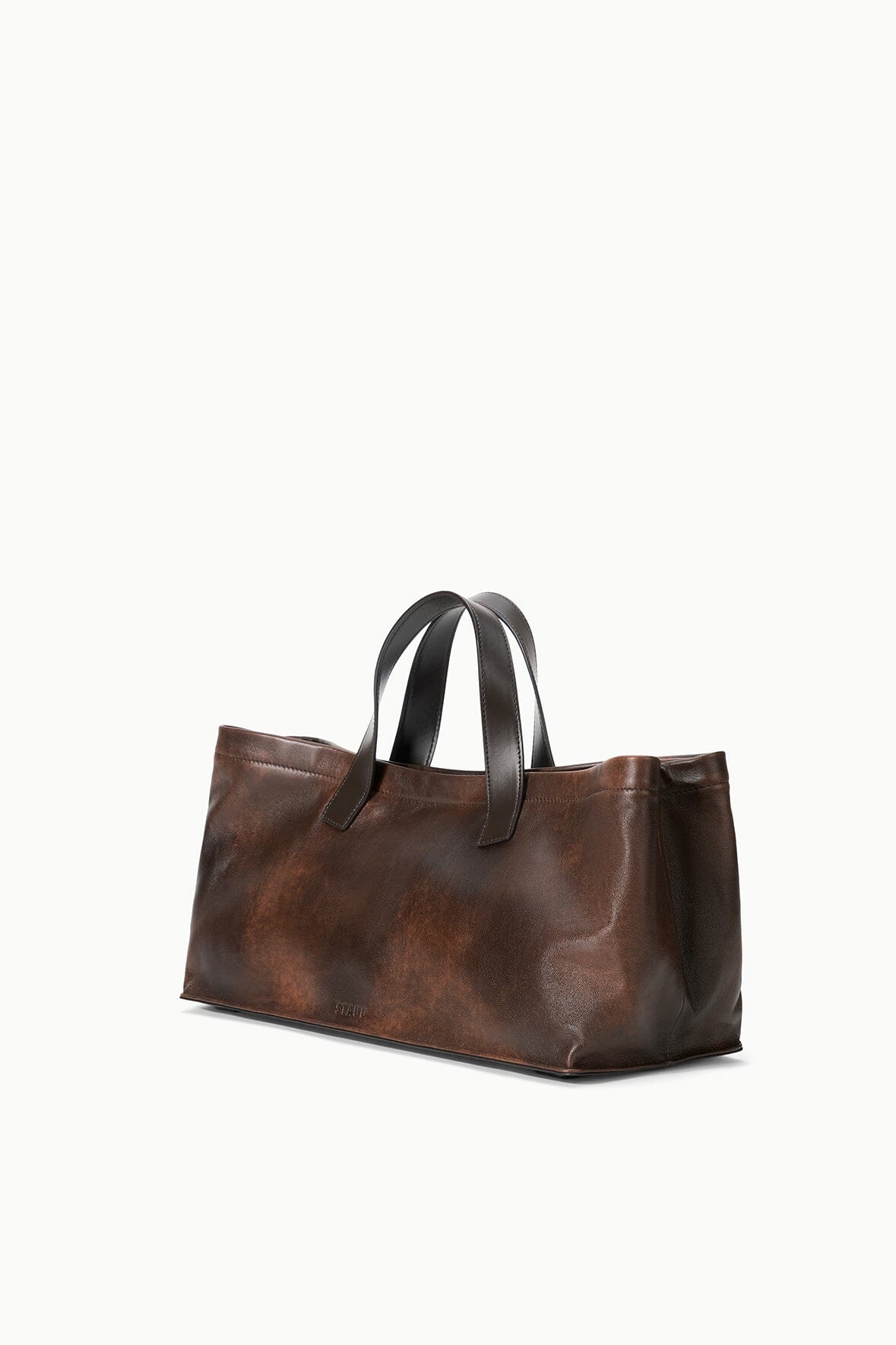 Port Tote | Espresso Distressed — 3