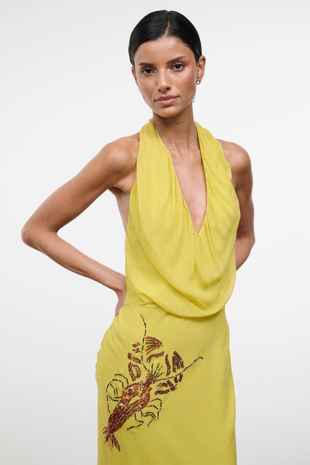 Simona Dress | Citron — 3