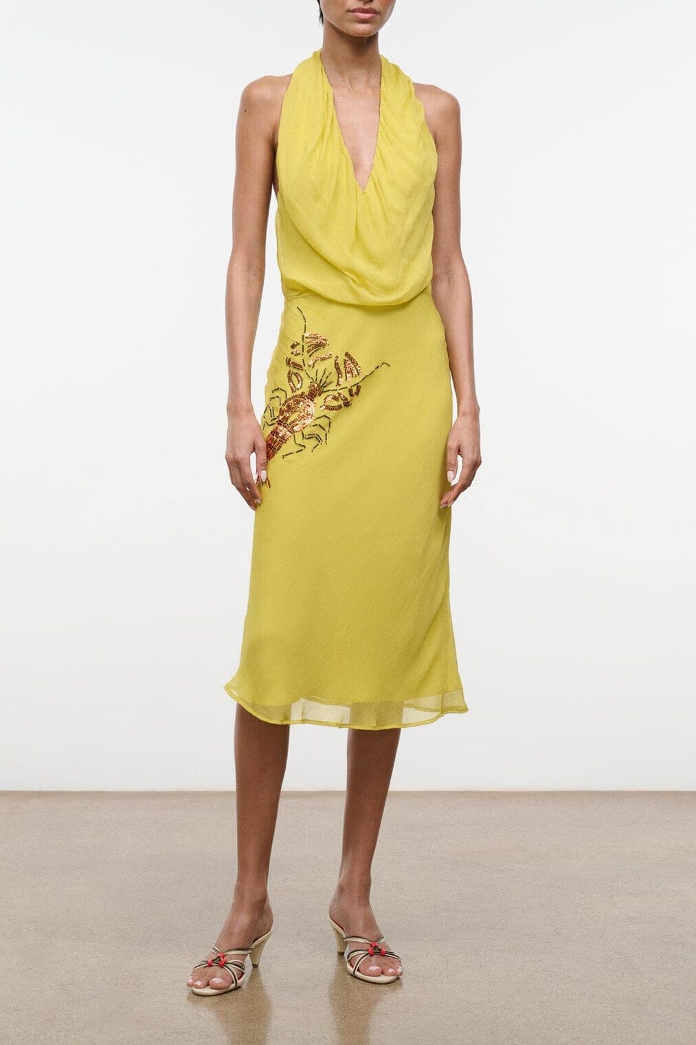 Simona Dress | Citron — 1